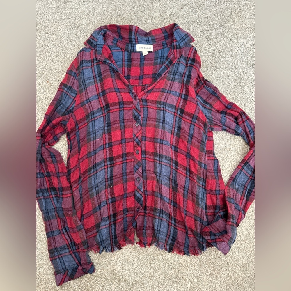 Long sleeve blouse